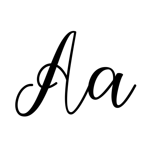 Baby Lalisa Font icon