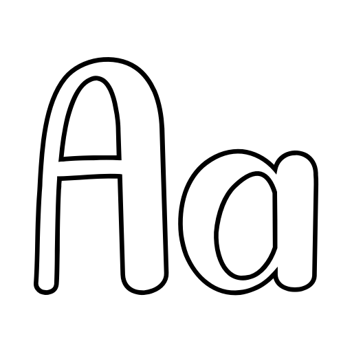 Baby Master line Font icon