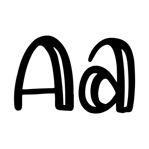 Baby Monkey Font icon
