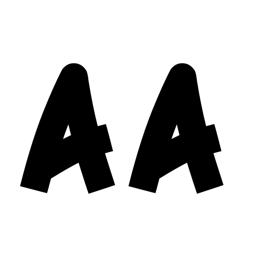 Baby Pink Font icon