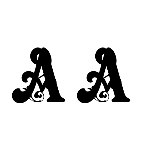 baby pirate Font icon