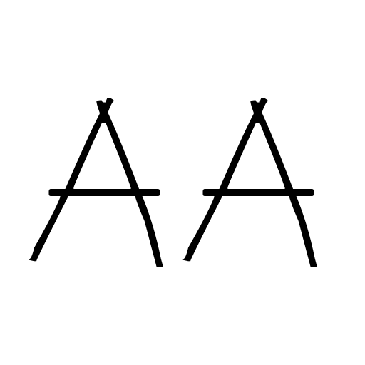BABY POTATO Font icon