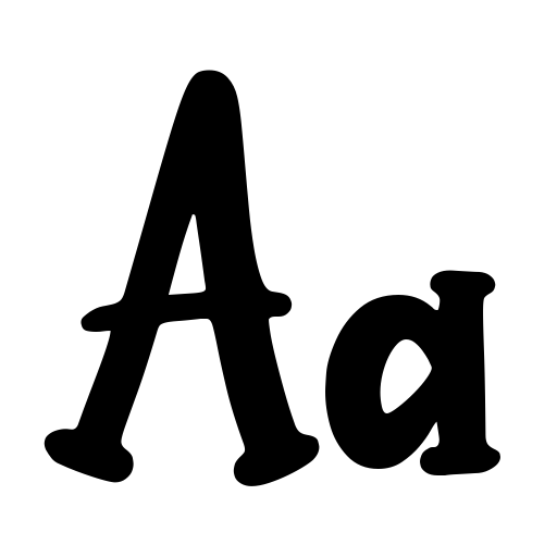 Baby Snowman - Personal Use Font icon