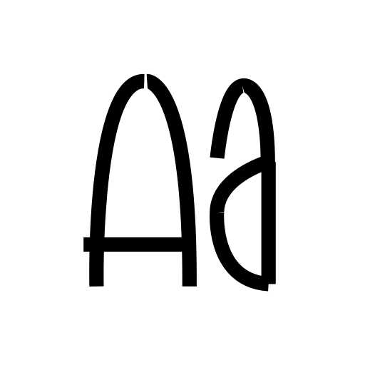 Baby Style Font icon
