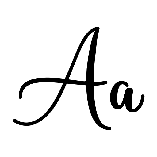 Baby Valentina Font icon