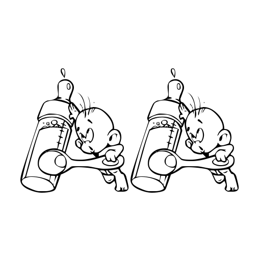 Baby! Font icon