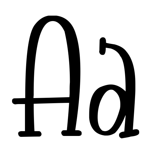 Babyface Font icon