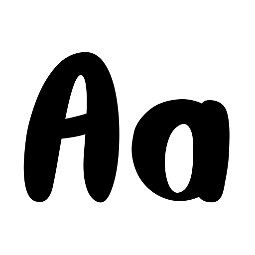Back To Nature Font icon