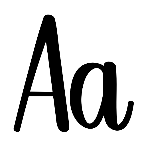 Back To School Font icon