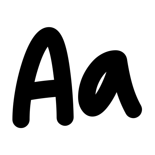 Back To School Font icon