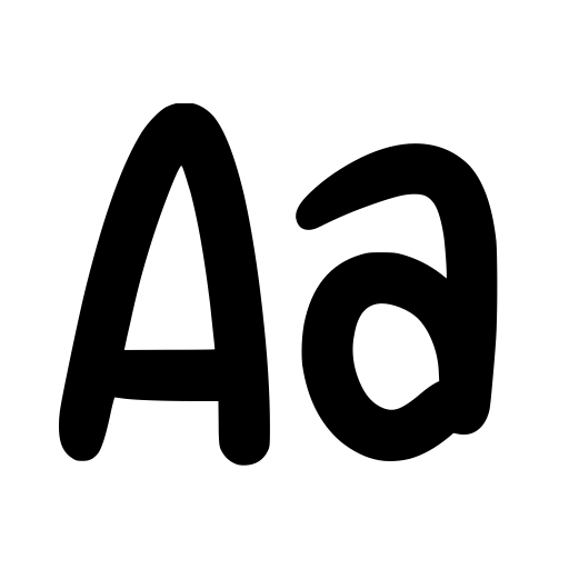Back to school Font icon