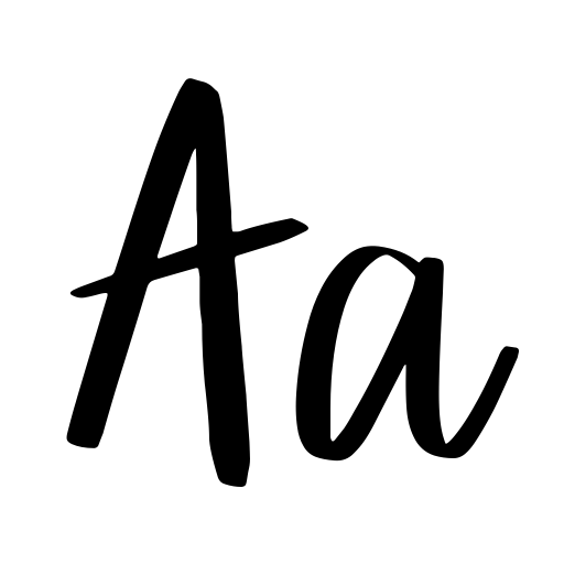 Back To School Font icon