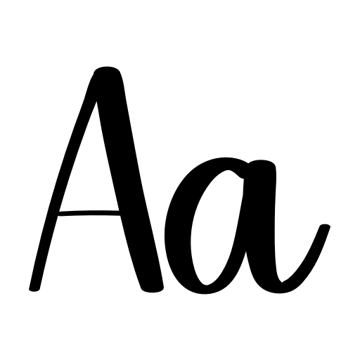 Backend Font preview
