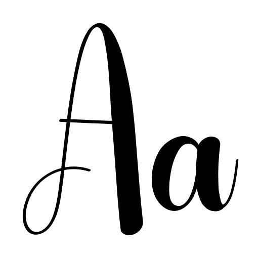 Backlash Font preview