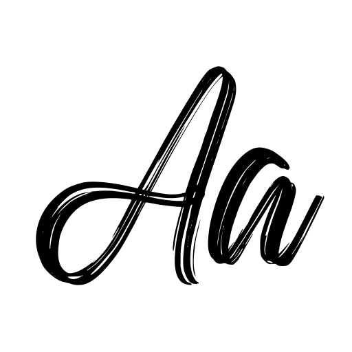 Backrush Font preview