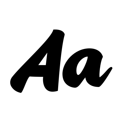 Bacony Script PERSONAL USE Font icon