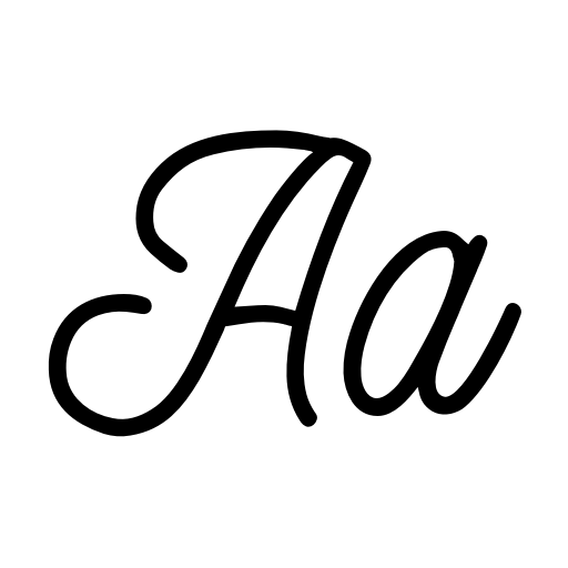 Badgear Script DEMO Font icon