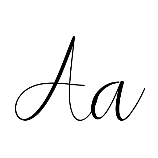 bahira script Font preview