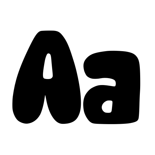 Bali Retro Font icon