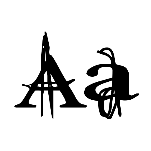 Ball Tongue Font icon