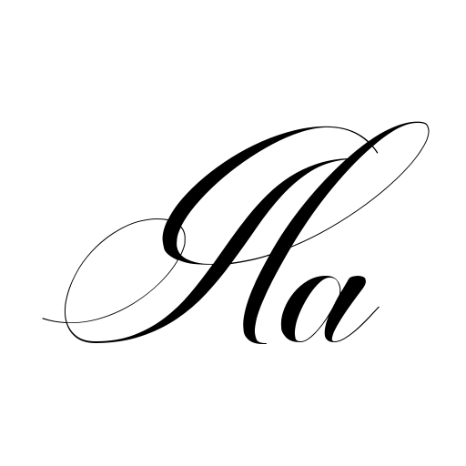 Ballistic Script Font icon