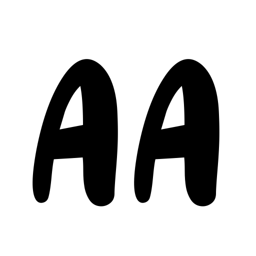 Balloon Party Font icon