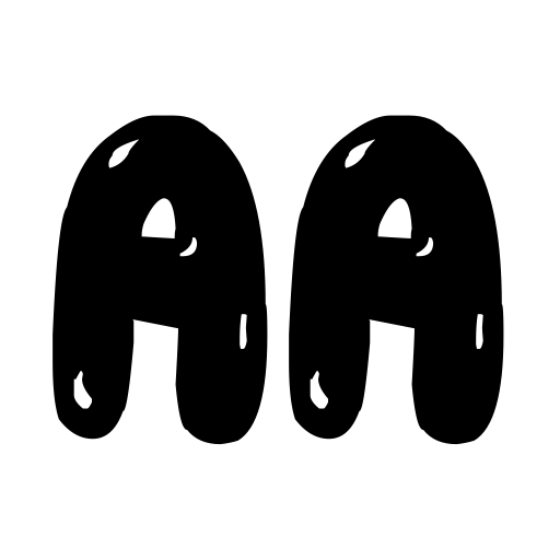 Ballooning Font icon