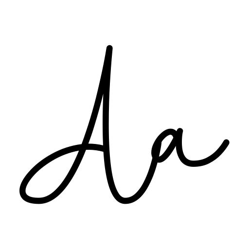 Ballpoints Font icon