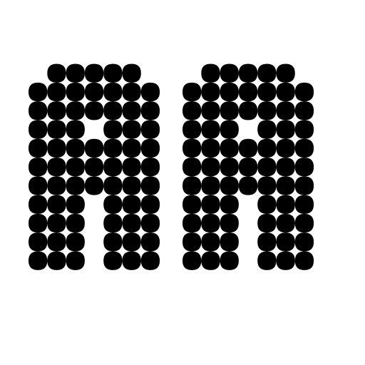 Balls on the rampage Font icon