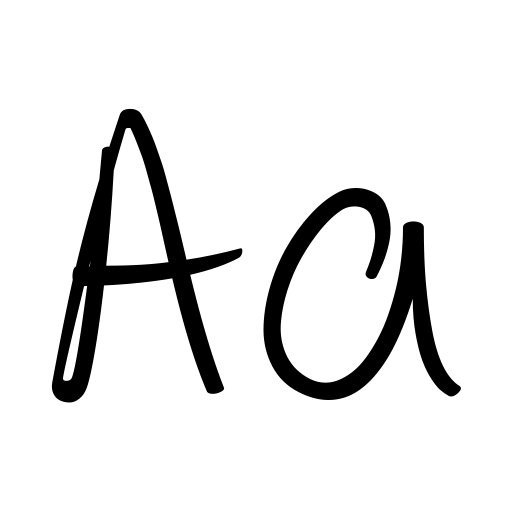 BAM It's Andrea! Font icon