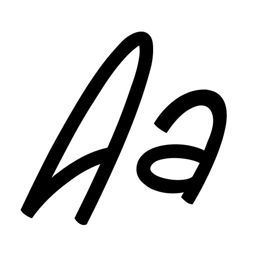 Bambino_PersonalUseOnly Font icon
