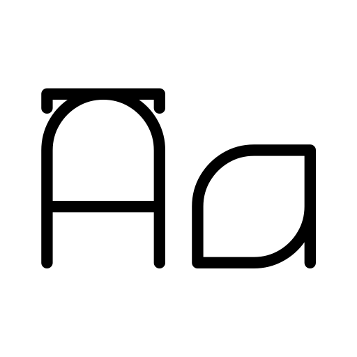 BAMBOO chopsticks Font icon