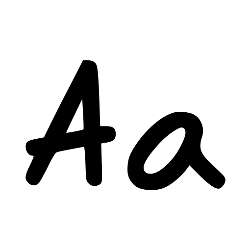 Bams Hand Font icon