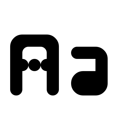 BANJJAK Font icon