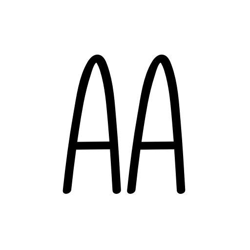 Barbie Winter Font icon