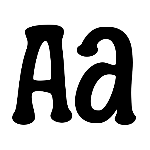 Barely Enough Font icon