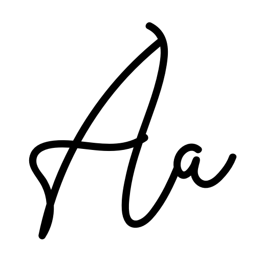 Barier Signature Font icon