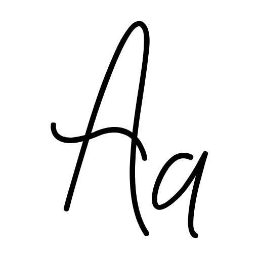 Barithom Signature Font icon