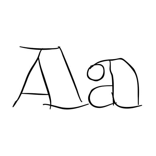 Barkants White Font icon