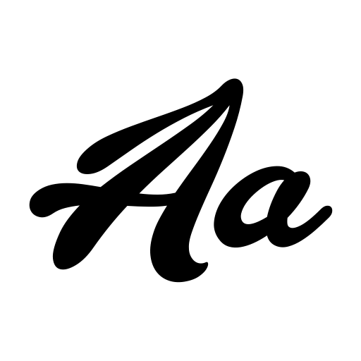 Barley Script PERSONAL USE Font icon