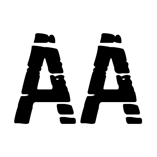 Barna Break Font icon