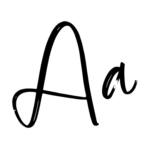 Barong Signature Font icon