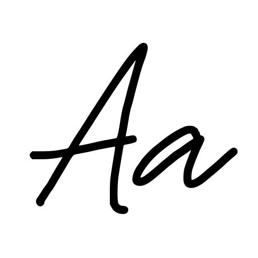 BarretSignature Font icon
