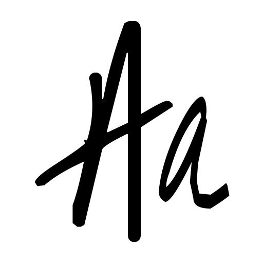 BART Handschrift Font icon