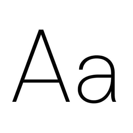 Basic Font icon