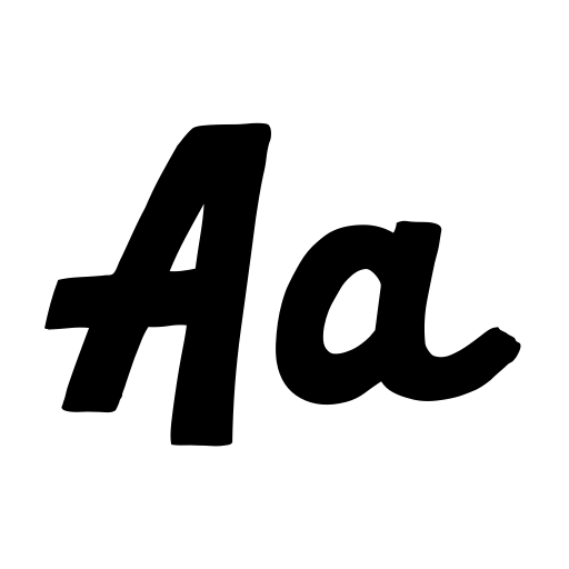 Basic Definition - Demo Font icon