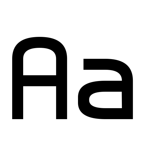 Basic Sans Serif 7 Font icon