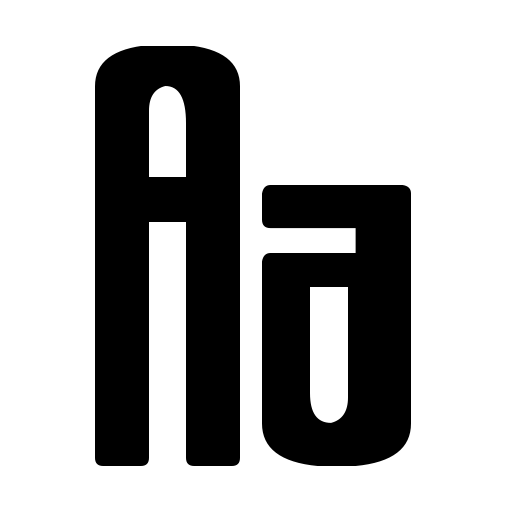 BASO TAHU Font icon