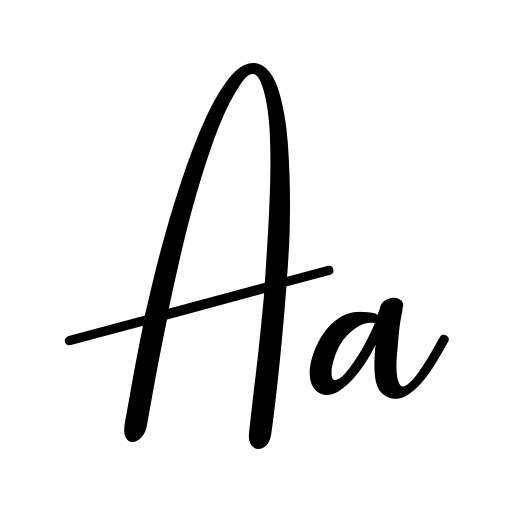 Basston Script Font icon