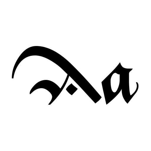 Bastarda-K Font icon